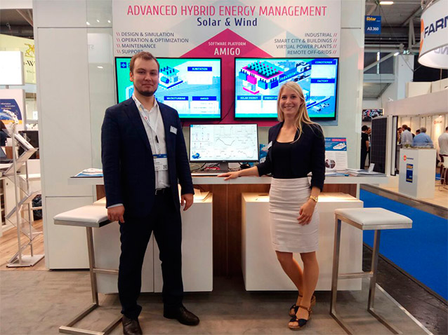 Advanced Hybrid Energy Management by RTSoft at Intersolar Europe-2017