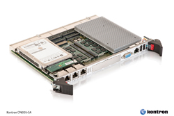 6U CompactPCI процессорный модуль Kontron CP6005-SA с Intel Core 4-го поколения для высокоскоростных встраиваемых приложений