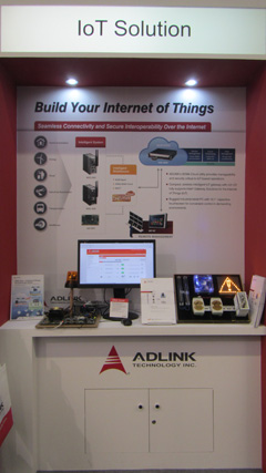 Рис. 6. Решение для «Интернета вещей» на стенде компании ADLINK